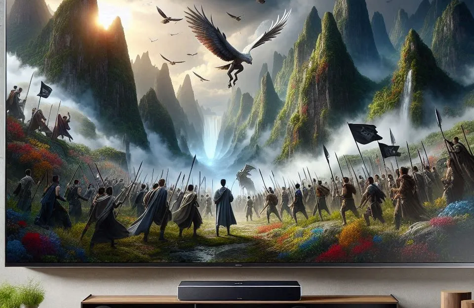Samsung Smart TV 65" QLED 4K 65Q65D com Soundbar HW-Q600C