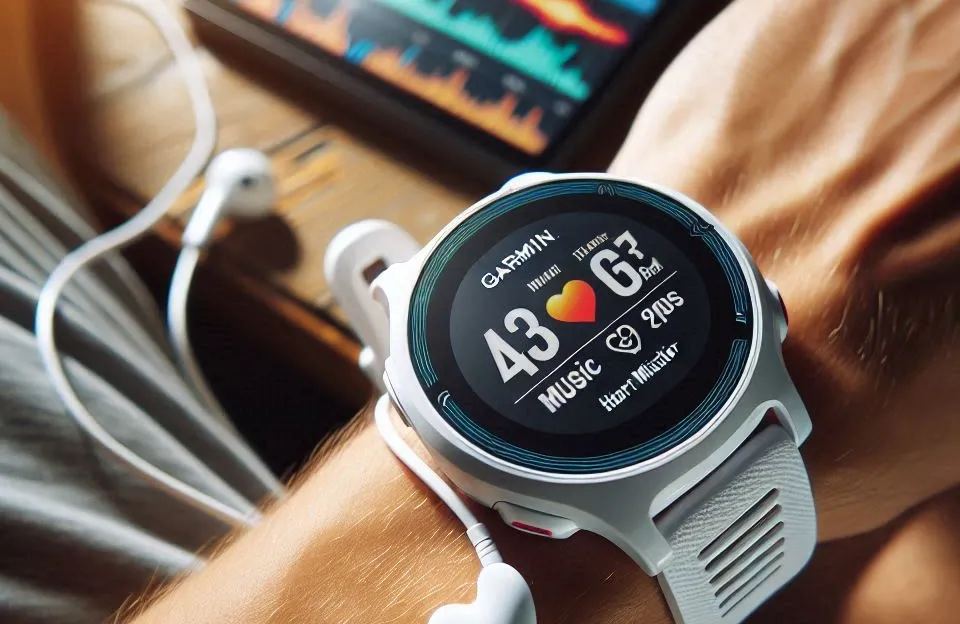 Monitor Cardíaco de Pulso com GPS Garmin Forerunner 265S Music Branco: Excelente para Atletas e Amantes de Tecnologia