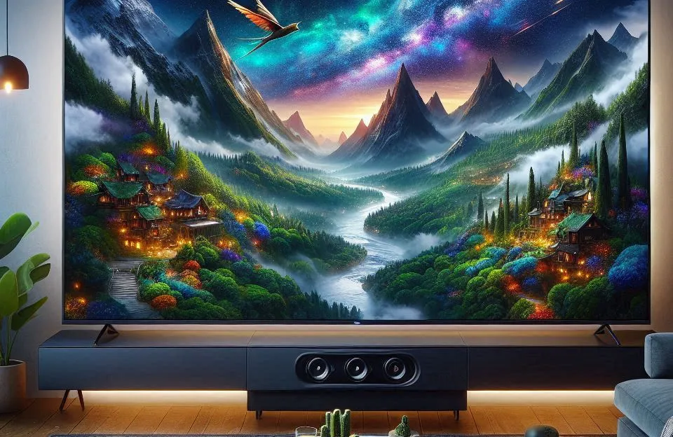 Hisense Smart TV UHD 4K Mini LED 65" com Google TV e Dolby Atmos