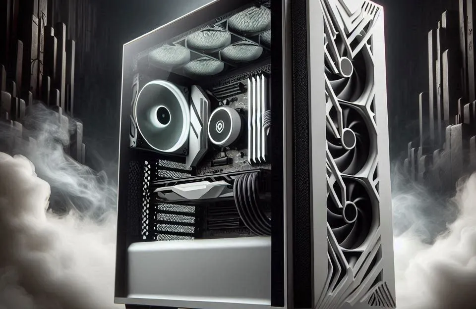 Gabinete Gamer NZXT H9 Elite Branco com Fan – Design e Desempenho