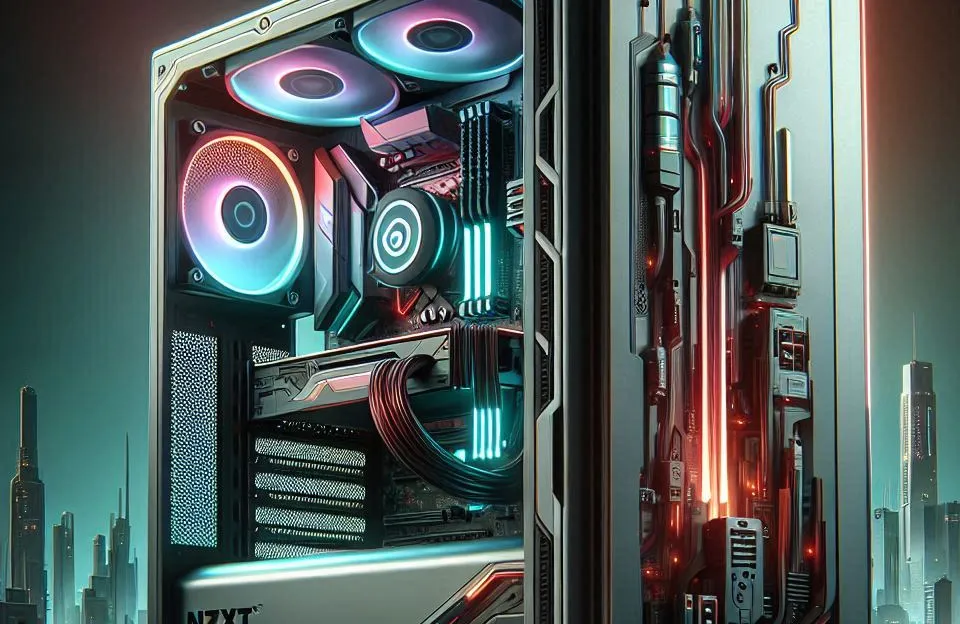 NZXT H9 Flow: Gabinete Gamer Mid-Tower de Alto Desempenho