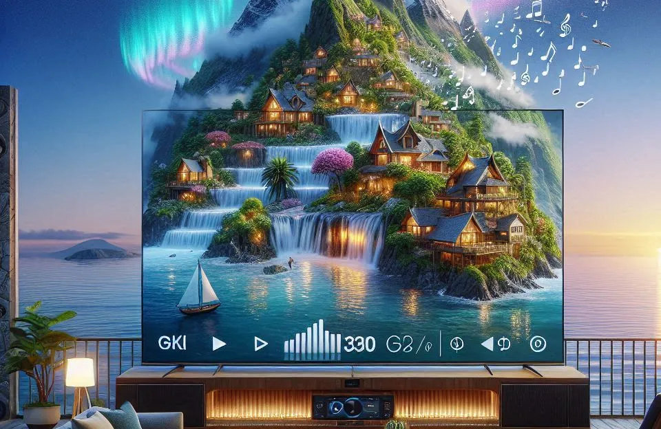 Samsung Smart TV 65" QLED 4K The Frame 65LS03D + Music Frame Combo: Design Sofisticado e Imersão Visual