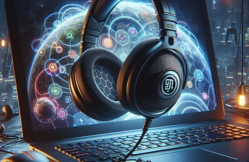 Headset Gamer JBL Quantum 800 Over Ear Preto: Áudio Imersivo e Conforto para Gamers