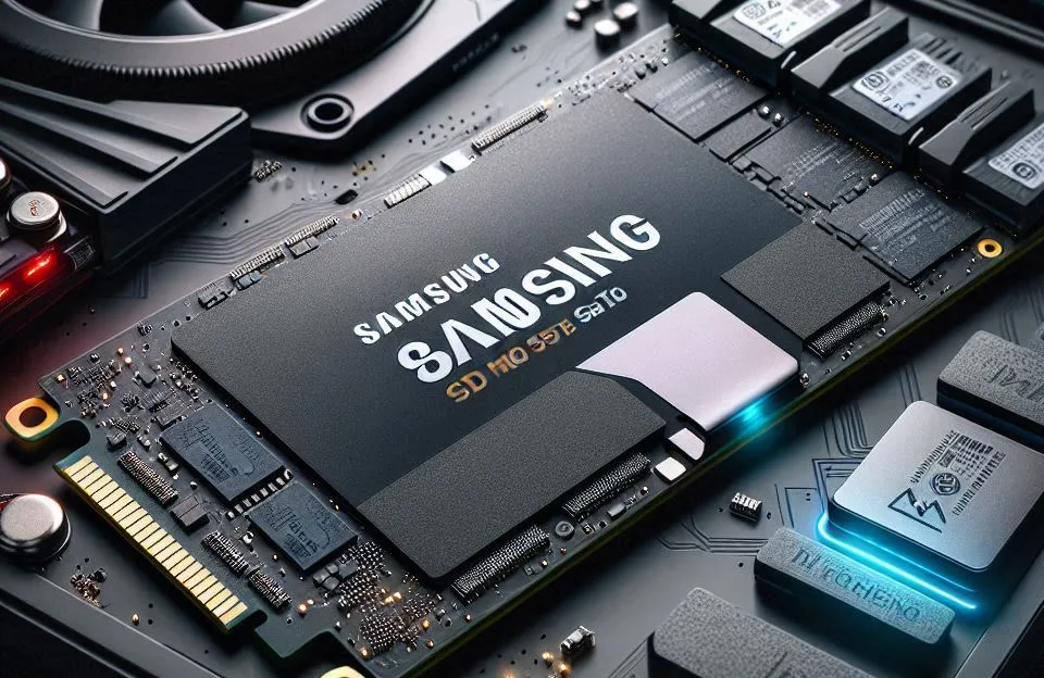 Samsung 860 EVO SSD 1TB M.2 SATA com V-NAND