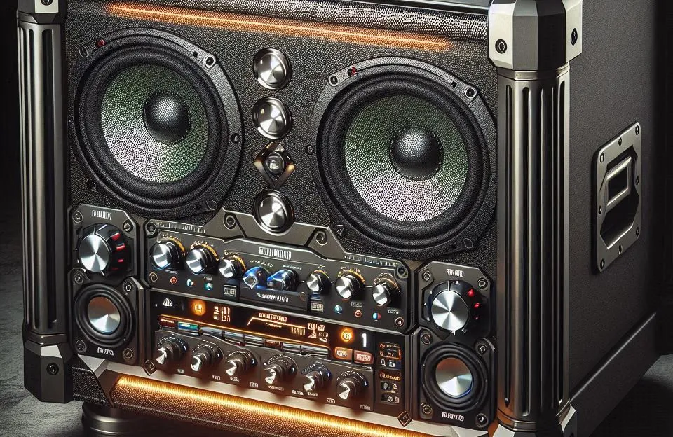 Caixa Amplificada Mega Sound II, Bivolt, 1500W, CM-1500