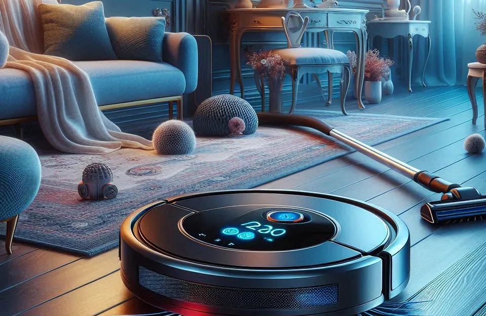 Aspirador Robô Potente 4200Pa com Carregamento Automático