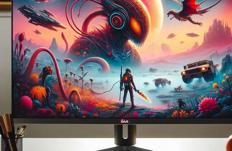 Monitor Gamer LG UltraGear OLED 27" – Desempenho e Imersão
