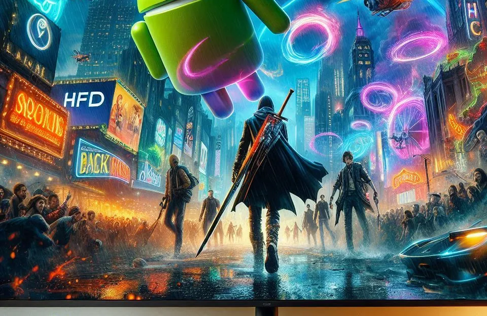 Smart TV HQ 32" HD tela sem bordas e Android 12
