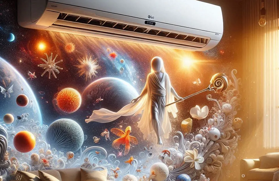 Ar-Condicionado Split LG Dual Inverter Voice 12.000 BTUs