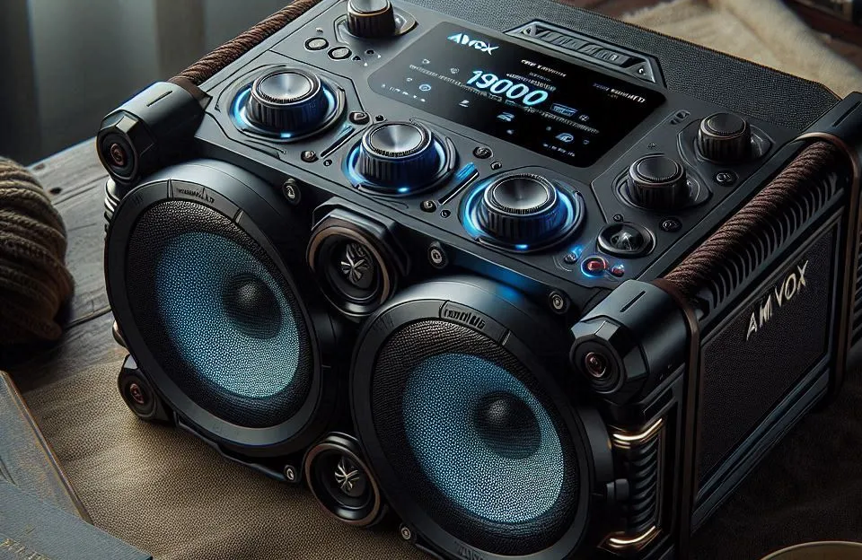 Amvox ACA 1900 New X SFM com 1900W e Bluetooth