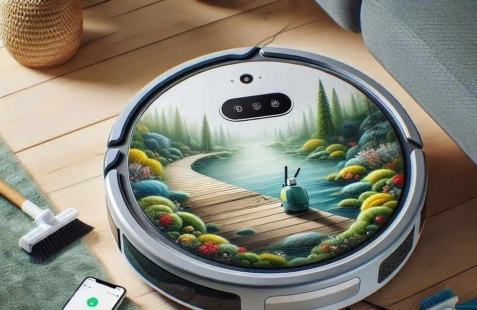 Robô Aspirador Ropo Smart 2 com escova V e app