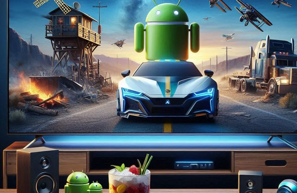 Central Multimídia 9pol Octa-Core com Android 13