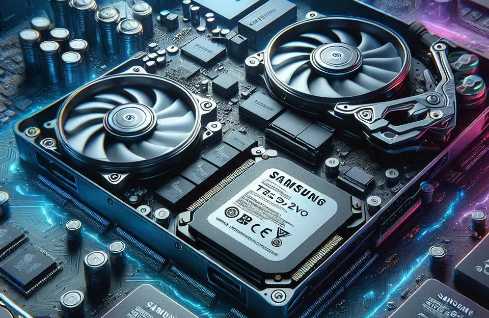 SAMSUNG SSD T5 EVO 2TB para jogos e criação de conteúdo