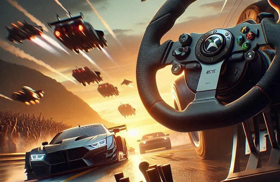 Racing Wheel Overdrive para Xbox Series X|S com feedback realista