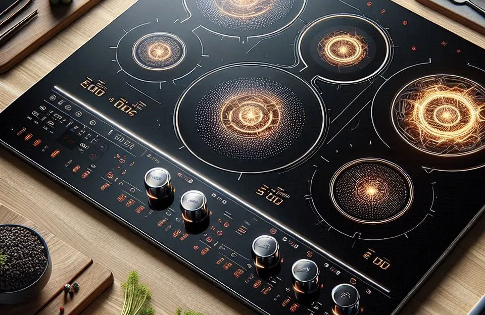 Cooktop de Indução 4 Bocas EOS 7200W Preto ECI04EP2 220V: Potência, Design e Eficiência