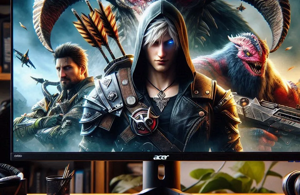 Monitor Acer Nitro KG240Y M5biip: Desempenho Imbatível para Gamers
