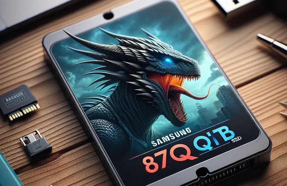 SSD Samsung 870 QVO 1TB com Alta Velocidade e Durabilidade