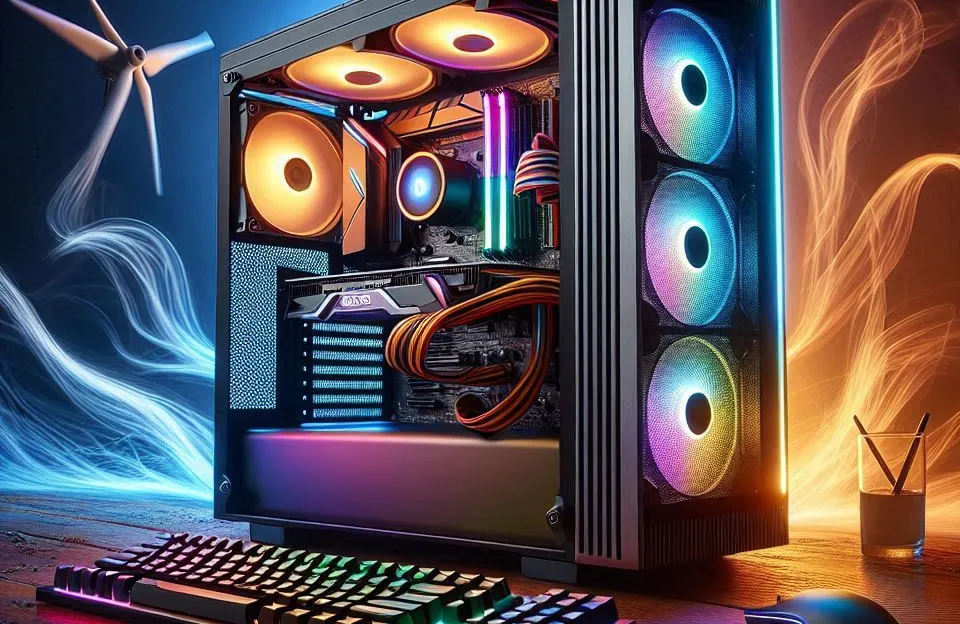 Gabinete Cooler Master HAF 500 com alto fluxo de ar e ARGB