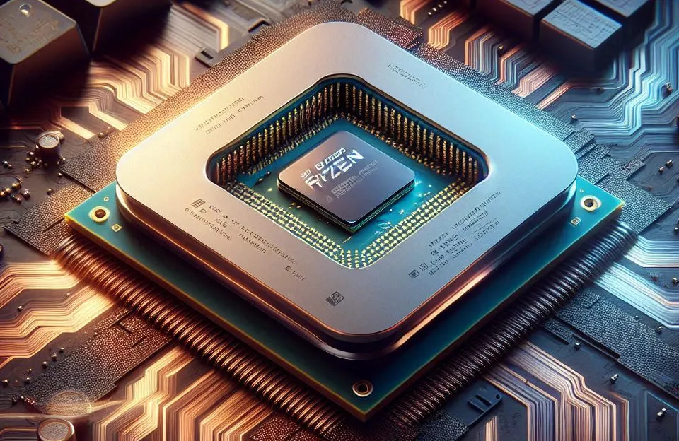 Processador AMD Ryzen 5 5500 AM4: Desempenho e Eficiência com 6 Núcleos e 12 Fios