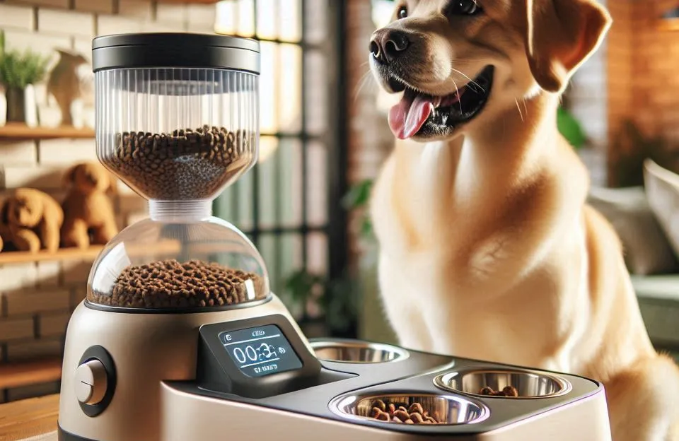 Comedouro Automático Smart Feeder MADOG: Alimentação Inteligente para Pets