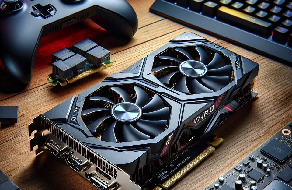 Placa de Vídeo VXPRO AMD Radeon RX 580, 8GB, DDR5: Desempenho de Alta Qualidade para Jogos e Aplicações Gráficas