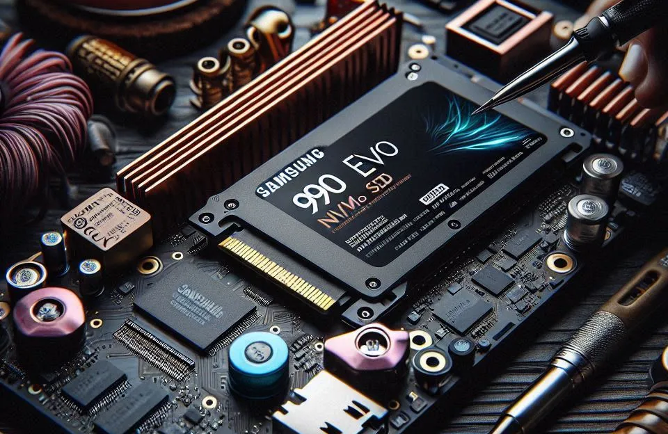 SSD Samsung 990 EVO 1TB NVMe com Alta Velocidade