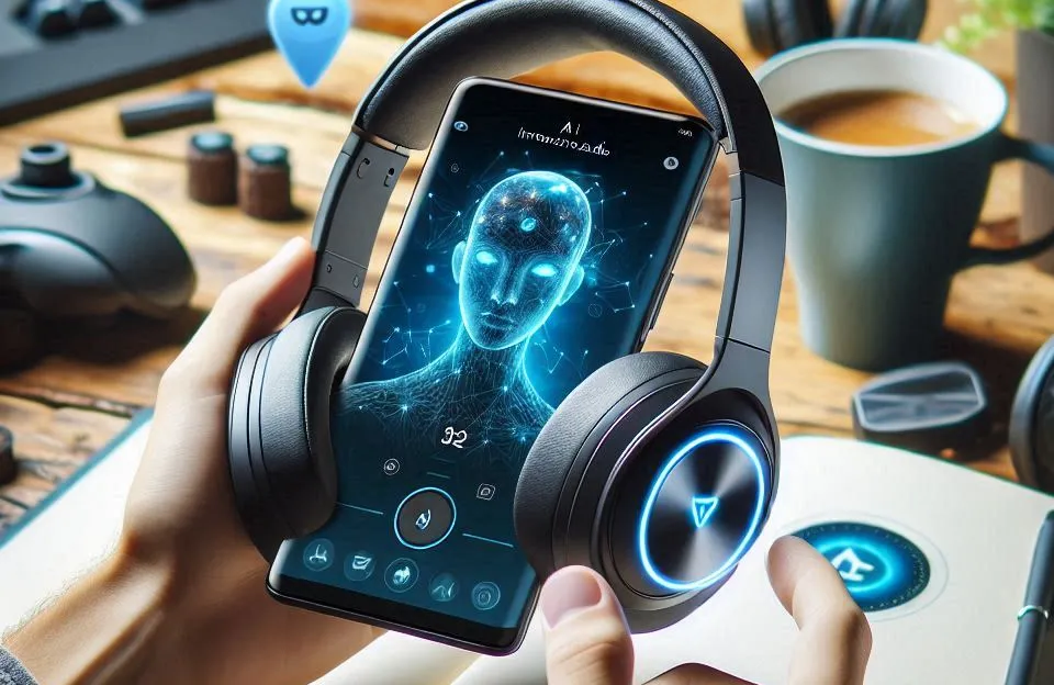 Headset sem fio PULSE Elite com áudio imersivo e IA