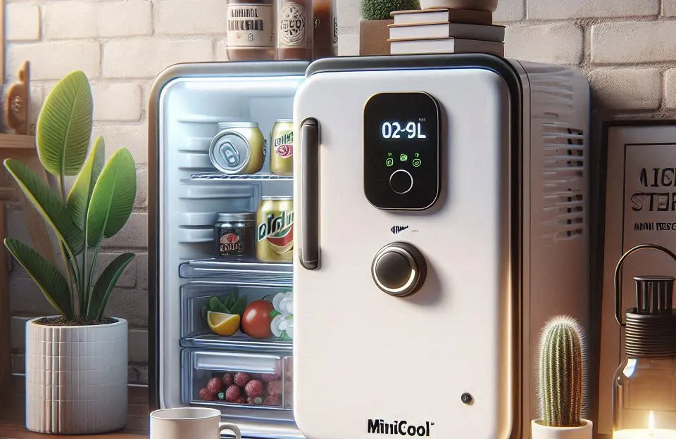 Mini Geladeira Minicool 6L com Bivolt e Design Moderno