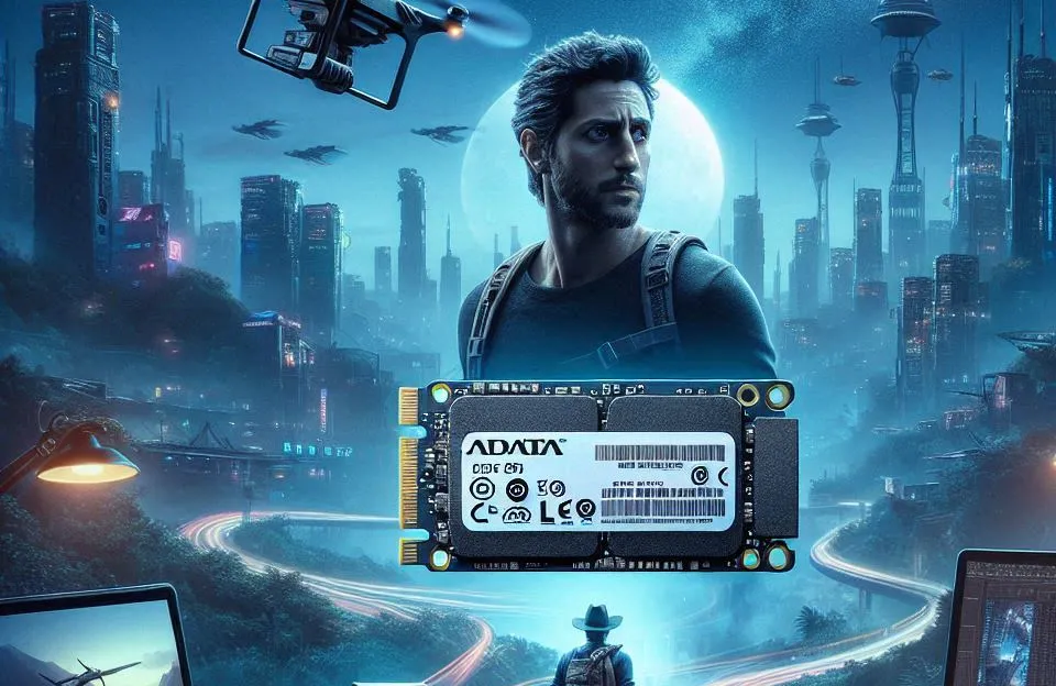 ADATA SSD Premium para PS5 1TB PCIe Gen4 M.2 ultrarrápido
