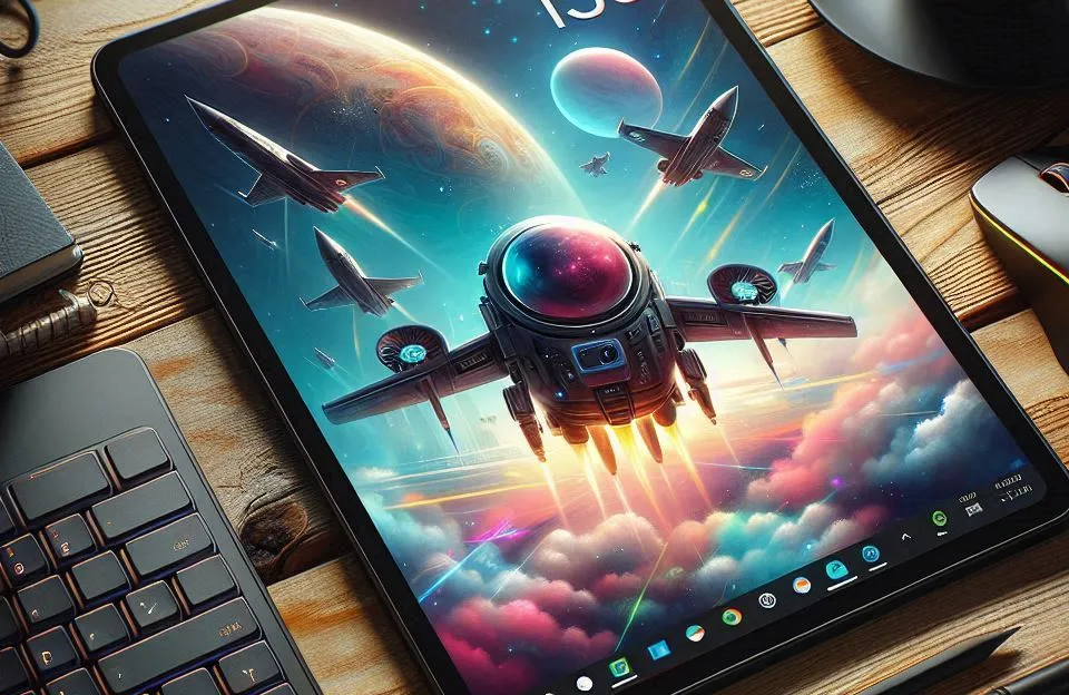Genérico 3A1 PAD 5: Tablet Android 13 de 10,1 Polegadas com Teclado e Mouse Inclusos