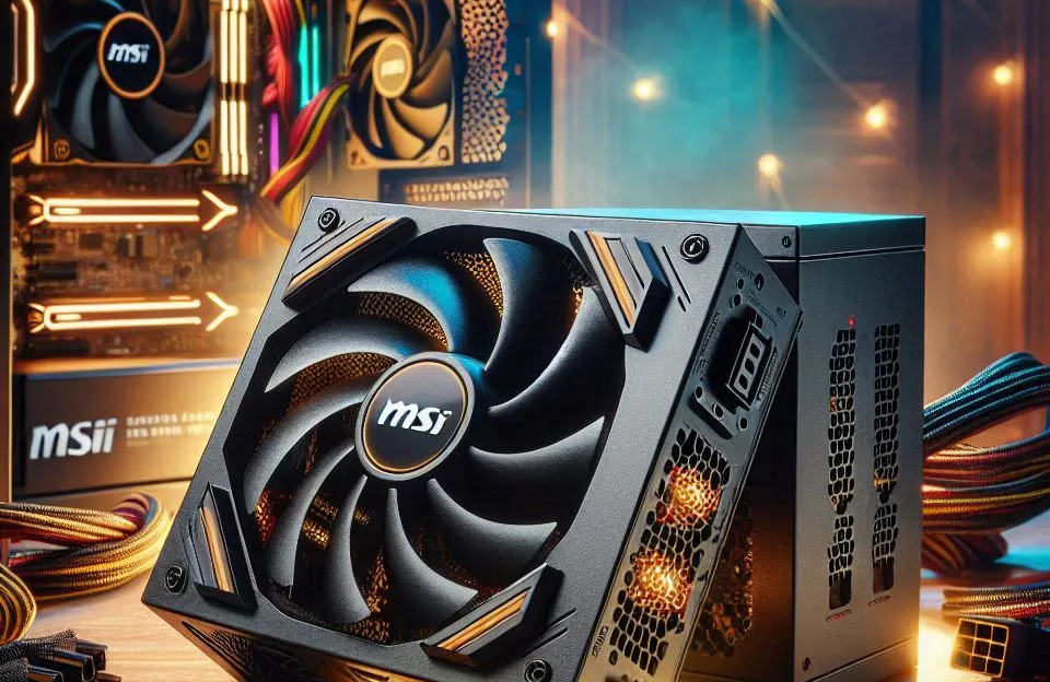 Fonte de Alimentação MSI MAG A850GL PCIE5-850W: Potência e Eficiência para Seu PC Gamer