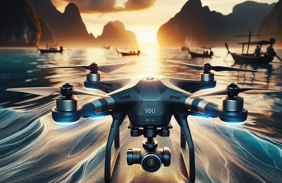 L900 Pro GPS 4K: Drone Profissional com Câmera Dupla e Conectividade 5G