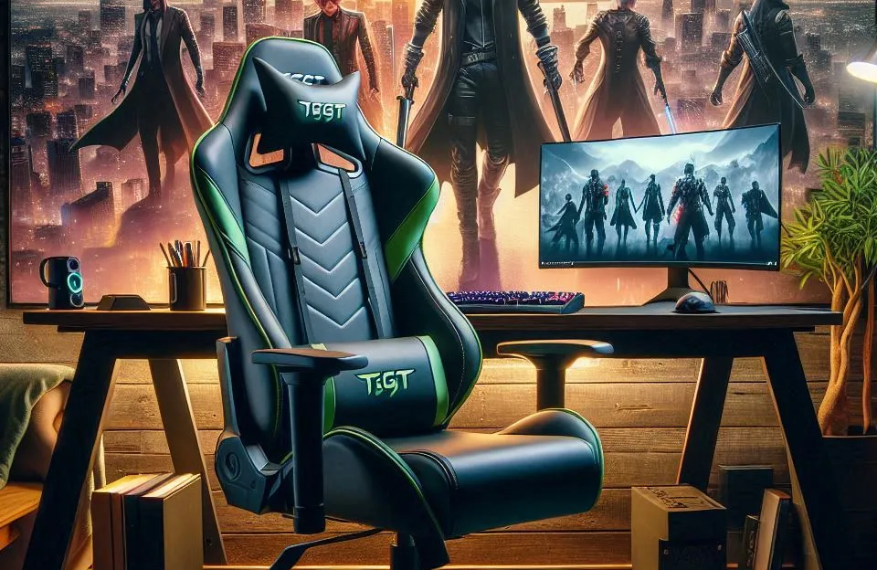Cadeira Gamer TGT Heron: Conforto e Estilo para Suas Maratonas de Jogo