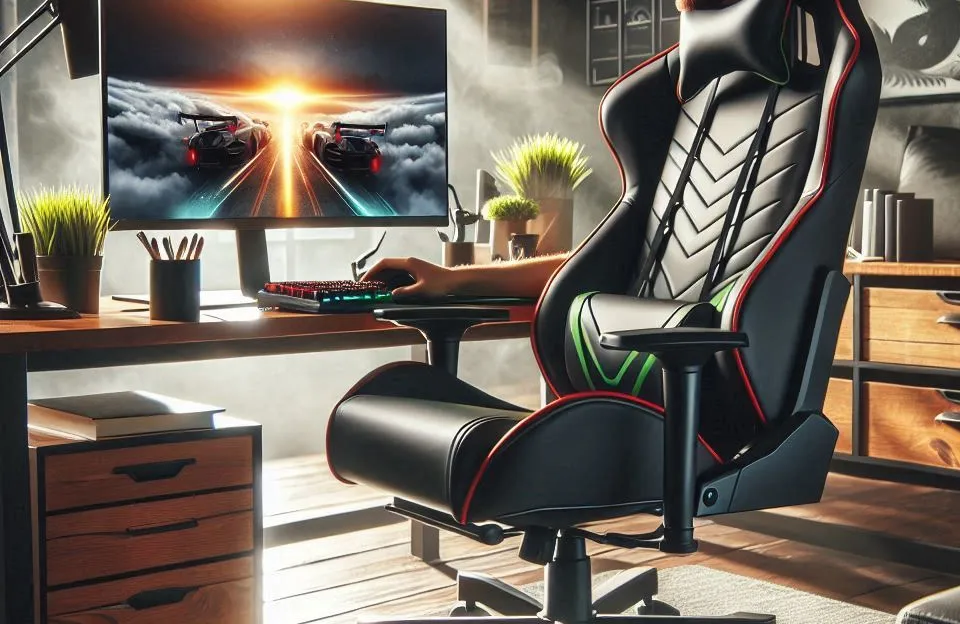 Cadeira Escritório Gamer Reclinável Ergonômica Profissional: Conforto e Estilo para Suas Longas Sessões de Jogo
