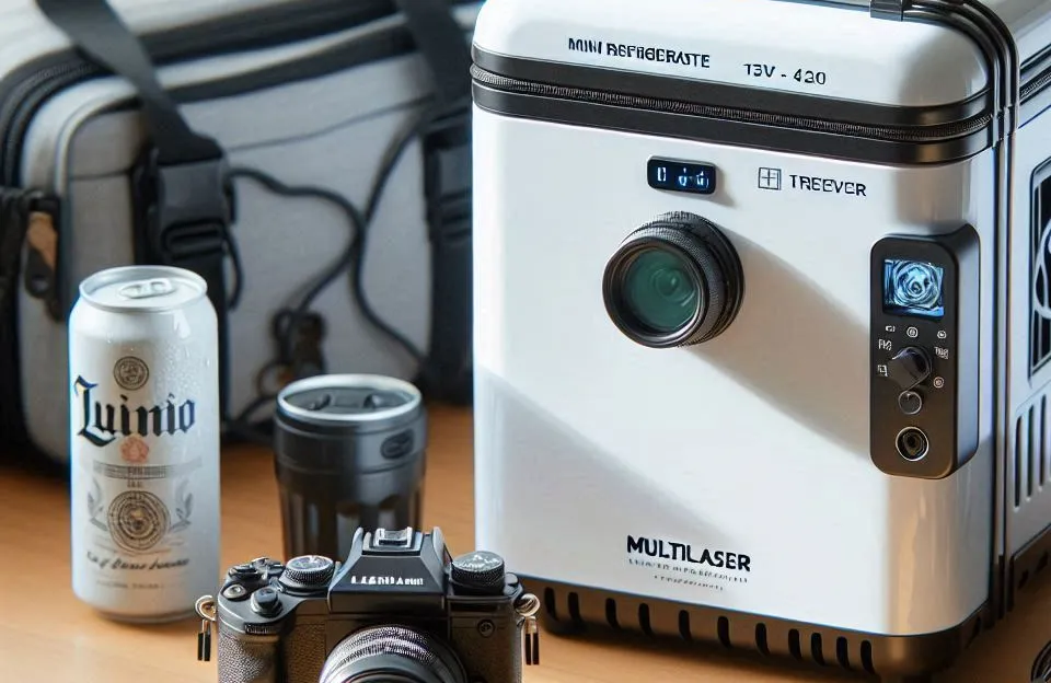 Mini Geladeira Portátil 12v 4L 220v Multilaser - TV010: Compacta, Eficiente e Ideal para Viagens