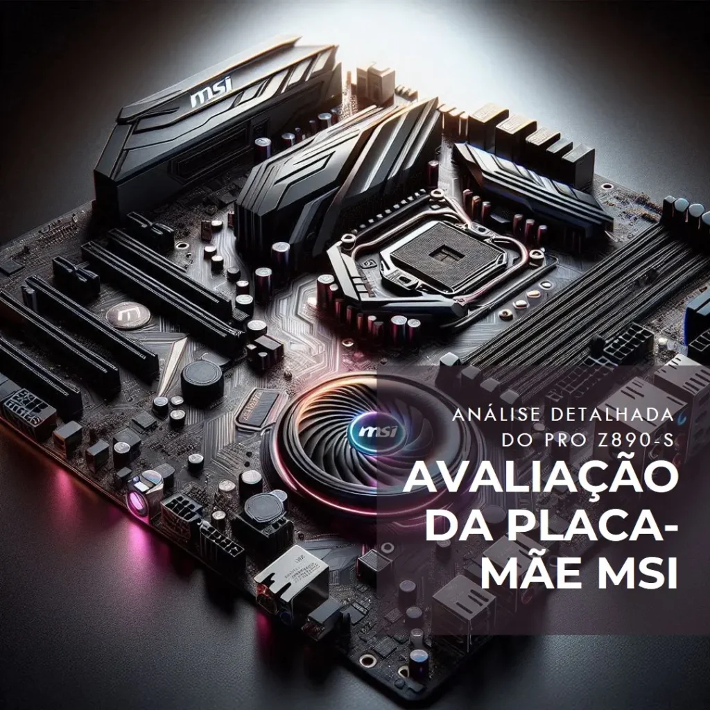 MSI Placa-mãe PRO Z890-S WiFi – Desempenho e Conectividade