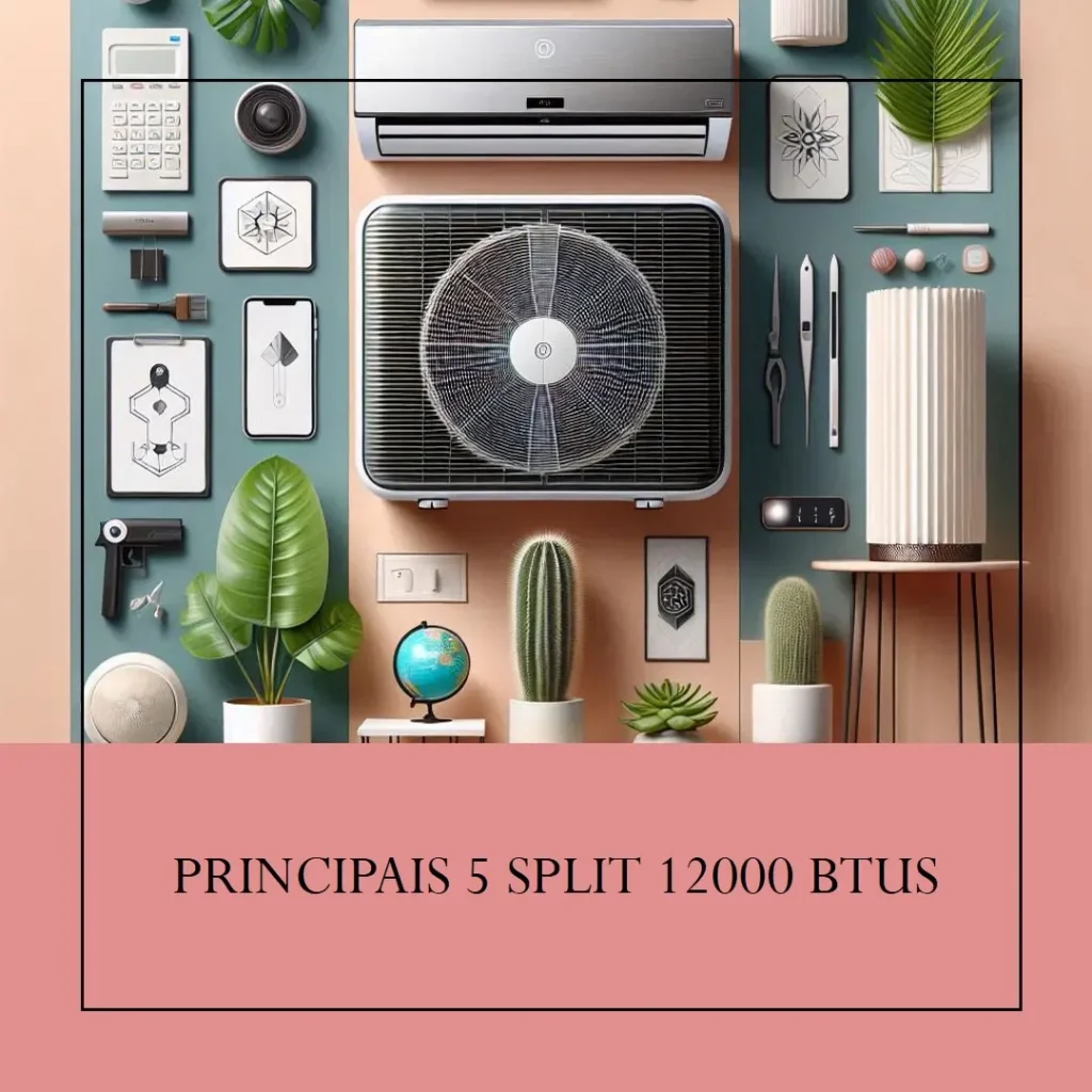 Principais 5 split 12000 btus quente e frio inverter
