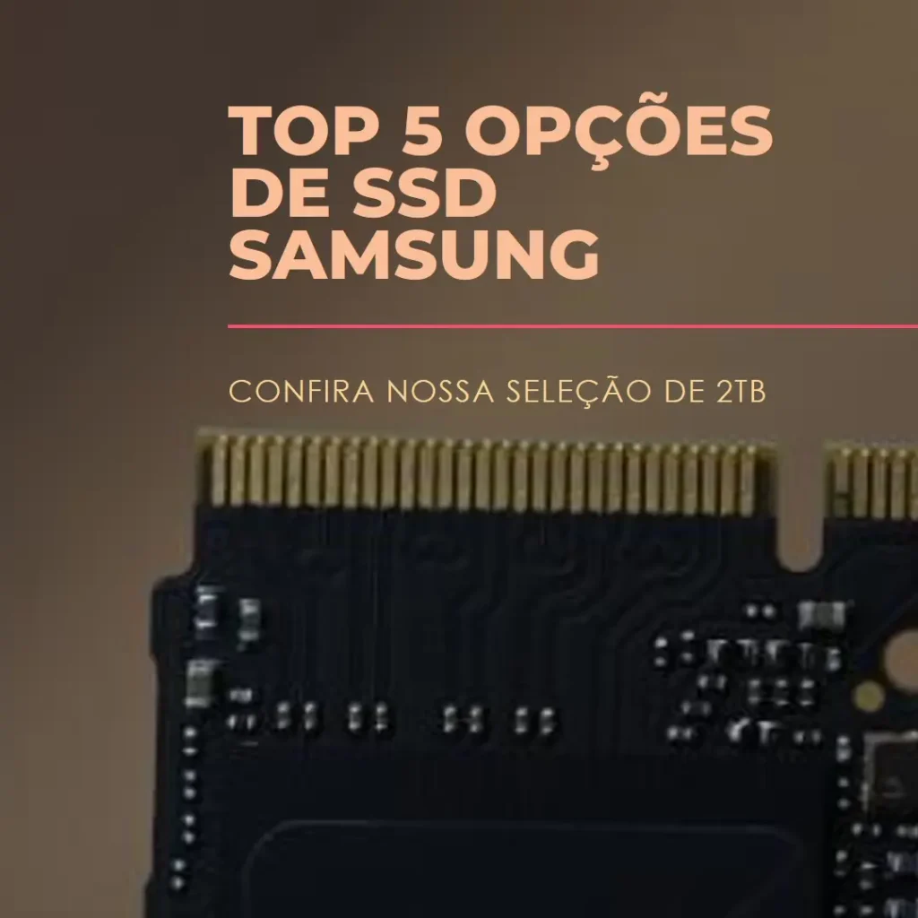 Top 5 Opções de Samsung 980 pro pcie 4.0 nvme m.2 SSD 2tb