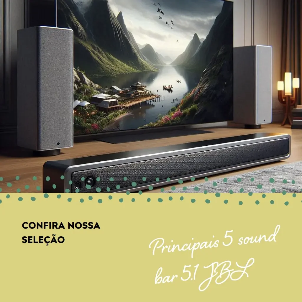 Principais 5 sound bar 5.1 JBL