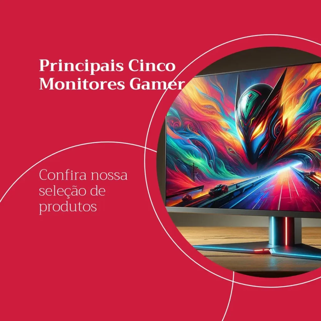 Principais Cinco monitor gamer LG ultragear 27 full