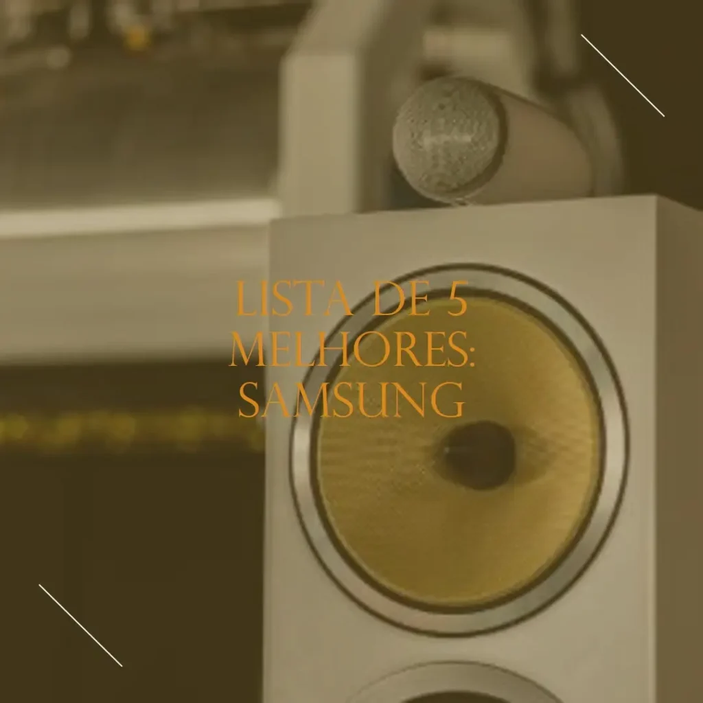 Lista de 5 Melhores: Samsung subwoofer