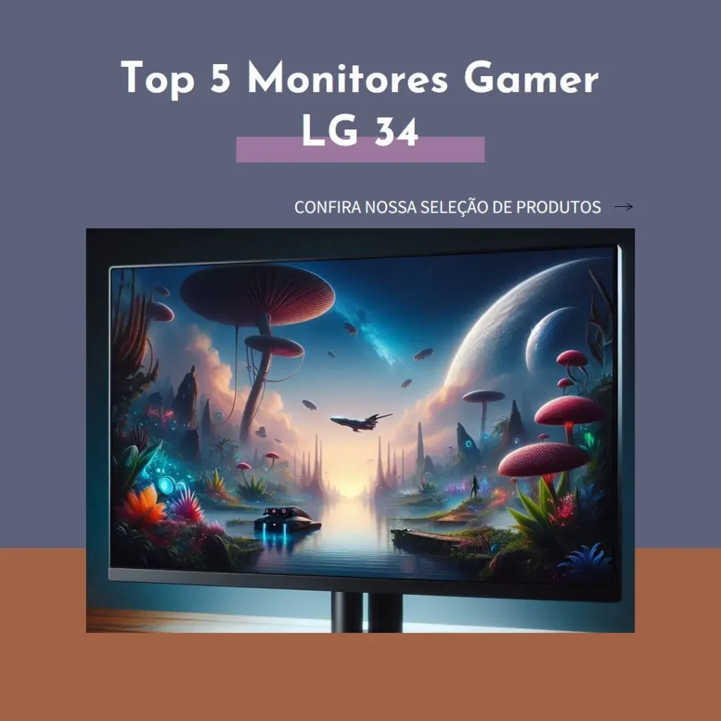 Top 5 monitor gamer LG 34 led ultrawide