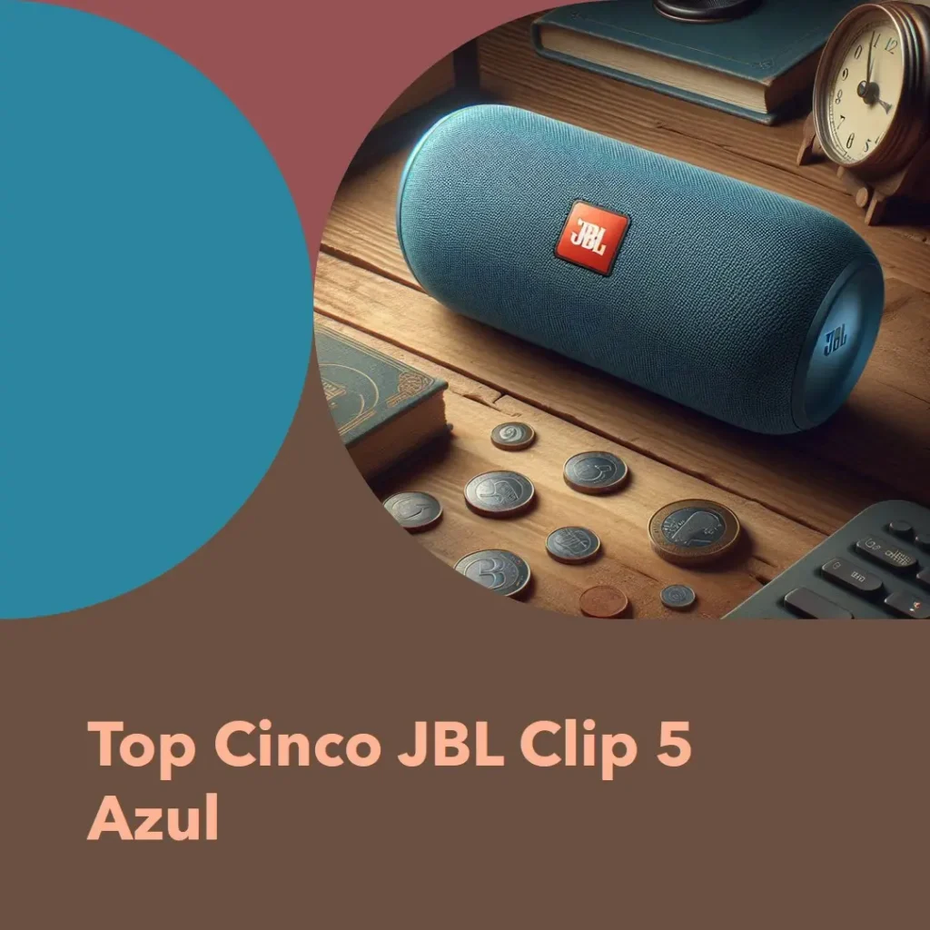 Top Cinco  JBL clip 5 azul