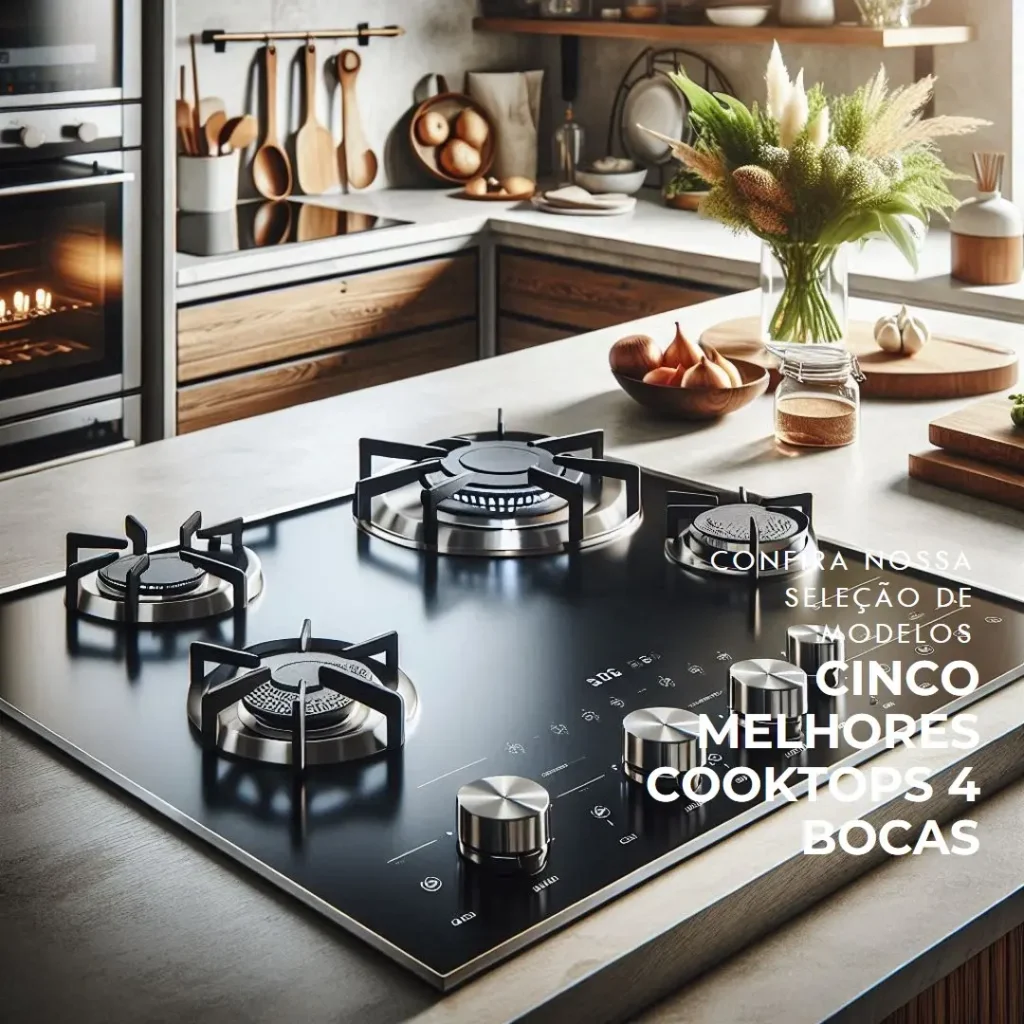 Cinco Melhores Modelos de cooktop 4 bocas mondial