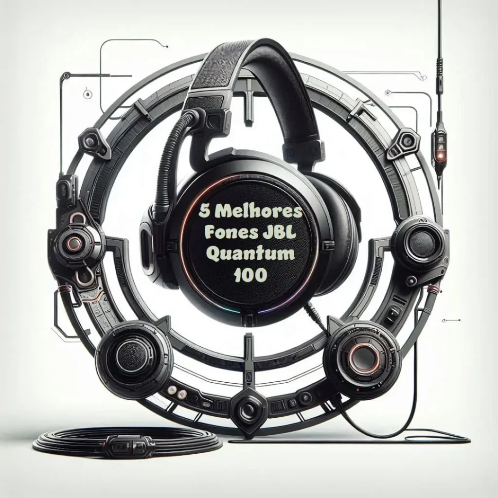 5 Melhores Modelos de fone de ouvido headset gamer JBL quantum 100 preto