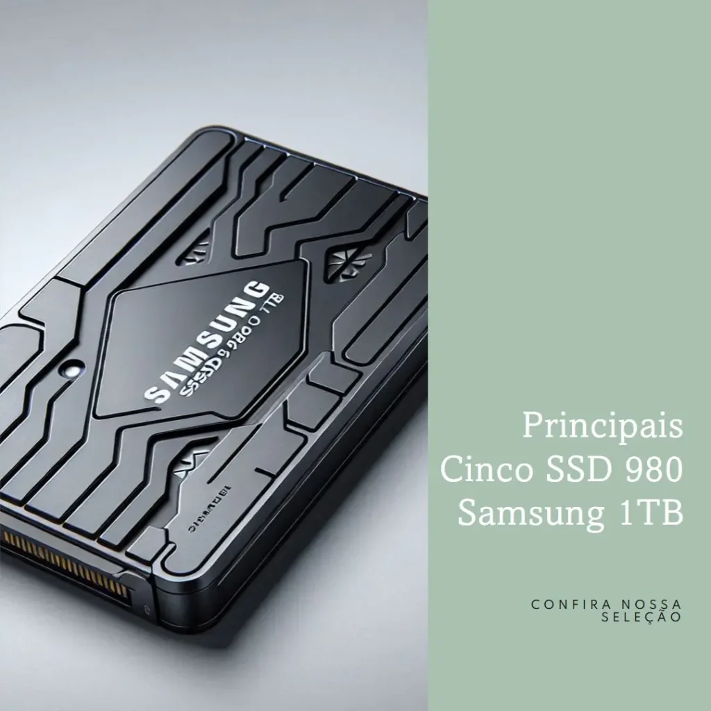 Principais Cinco SSD 980 Samsung 1tb