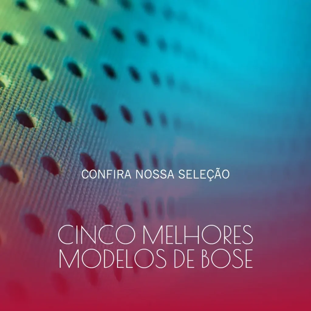 Cinco Melhores Modelos de Bose iii soundlink