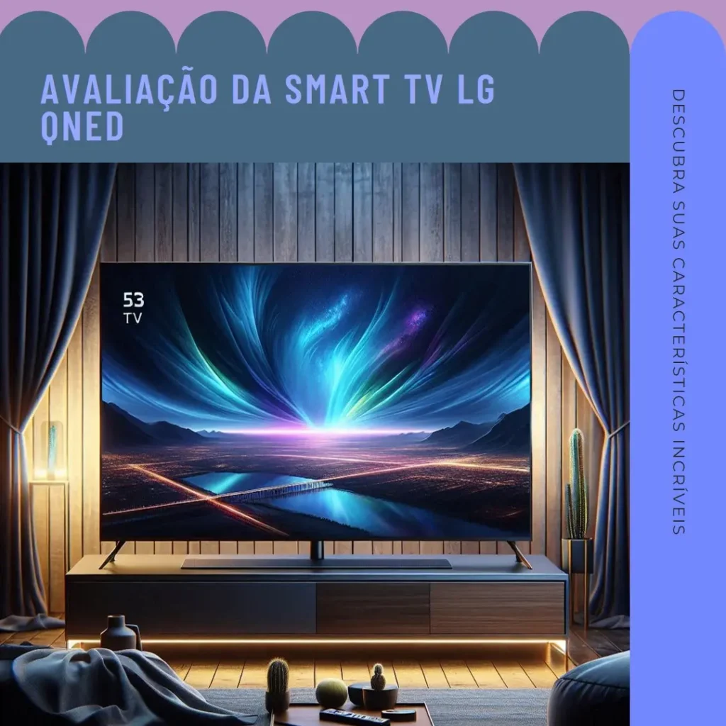 Smart TV 4K 50" LG QNED 50QNED85T com α8 AI e 120Hz