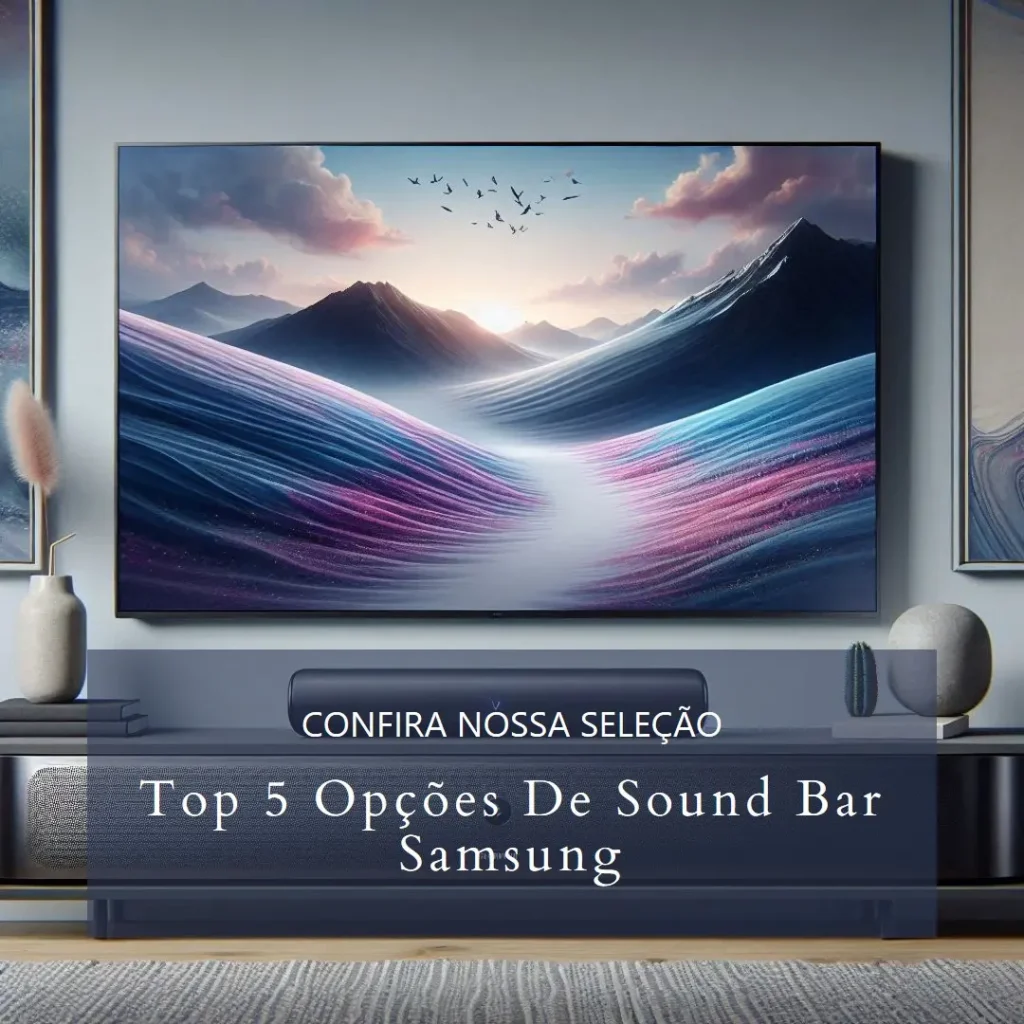 Top 5 Opções de sound bar Samsung