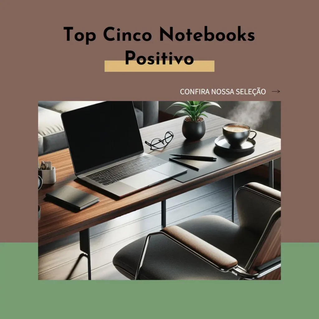 Top Cinco notebook Positivo vision c15 intel celeron 4gb 1